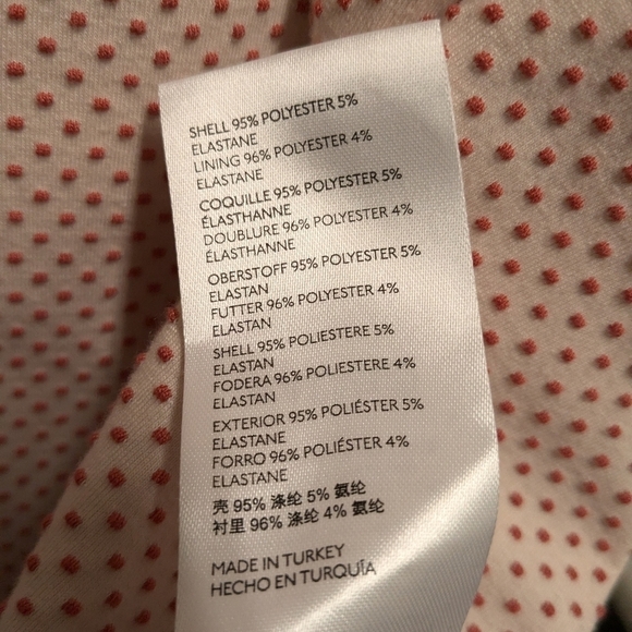 Free People Penelope mini dress pink polka dot puff sleeve fit and flare - Picture 5 of 6